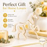 White Horse SVG Laser Cut File, 3D Wooden Horse Display Dxf Eps CDR AI, Equestrian Decor Digital Download - Image 9