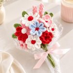 Crochet Flower Bouquet Pattern PDF, Crochet Daisy Flower Pattern, Handmade Floral Bouquet Tutorial, Amigurumi Flower Gift - Image 2