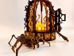 Halloween Lantern Laser Cut File SVG | Spooky Hanging Lantern DIY | Glowforge, xTool, LightBurn, CNC Wood Craft Decor - Image 5