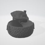 Yarn Buddy STL File, Wool Organizer for Crochet & Knitting, Yarn Holder 3D Print Digital Download - Image 8