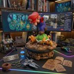 Super Mario STL File, Classic Game Character 3D Print Model, Retro Gaming Decor Digital Download