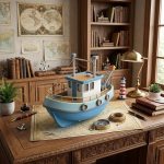 Fishing Boat 3D Model STL, Realistic Fishing Boat Ship for 3D Printing, Marine Vessel Decor Digital Download - Image 4