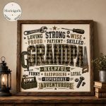 Grandpa PNG, Father’s Day Grandpa Shirt Design, Handyman Tools Sublimation, Rustic Grandpa Gift, Best Grandpa Digital Download - Image 6