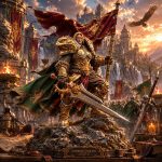 Varian Wrynn STL File for 3D Printing, World of Warcraft King Figure, Fantasy Warrior Collectible, Digital Download STL & OBJ - Image 5