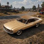 Desert Muscle Car STL for 3D Printing, Battle Royale Inspired Vehicle Model, Gaming Car Miniature, Digital Download - Image 2