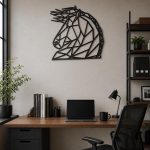 Wild Horse Wall Decor STL for 3D Printing, Horse Wall Art, Rustic Farmhouse Decor, Digital Download - Image 4