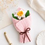 Crochet Daffodil Pattern PDF, Crochet Spring Flower Pattern, Easter Decor, Handmade Bouquet, Digital Download - Image 3