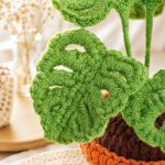 Monstera Deliciosa Crochet Pattern PDF, Potted Plant Amigurumi Pattern, Crochet Houseplant Digital Download - Image 6