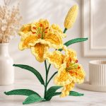 Lily Flower Crochet Pattern PDF, Crochet Lily Bouquet, Realistic Flower Pattern, Handmade Floral Decor, Digital Download - Image 2