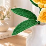 Lily Flower Crochet Pattern PDF, Crochet Lily Bouquet, Realistic Flower Pattern, Handmade Floral Decor, Digital Download - Image 5