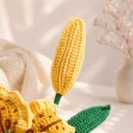 Lily Flower Crochet Pattern PDF, Crochet Lily Bouquet, Realistic Flower Pattern, Handmade Floral Decor, Digital Download - Image 4