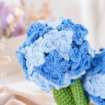 Hydrangeas Crochet Pattern PDF, Crochet Flower Bouquet Pattern, Beginner Hydrangea Floral Decor, Digital Download - Image 2
