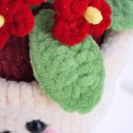 Hydrangea Pot Crochet Pattern PDF, Amigurumi Flower Pot, Cute Plant Decor, Digital Download - Image 3