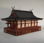 Japanese Shrine Model Laser Cut Files | 3D Japanese Temple DIY Kit SvG DxF DwG Ai | Wood Craft Architecture Decor Gift - Image 8