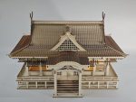 Japanese Shrine Model Laser Cut Files | 3D Japanese Temple DIY Kit SvG DxF DwG Ai | Wood Craft Architecture Decor Gift - Image 2