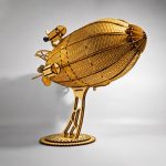 Blimp Model Laser Cut Files SvG DxF Ai DwG | Airship Wooden 3D Puzzle CNC Plans | Steampunk Zeppelin DIY Model Kit - Image 8