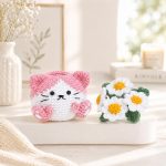Daisy Cat Pot Crochet Pattern, Cat Flower Pot Amigurumi PDF, Crochet Daisy Planter, Cute Cat Crochet Pattern - Image 3
