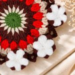 Cotton Flower Coaster Pot Crochet Pattern PDF, Floral Cup Coaster, Crochet Flower Pot Pattern, Handmade Home Decor - Image 6