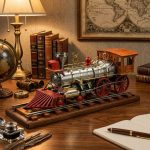 Epic Steampunk Steam Engine Train STL File for 3D Printing, Fantasy Locomotive Model, Railway Display Decor, Digital Download - Image 4