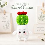 Cactus Amigurumi Crochet Pattern PDF, Cute Succulent Plush Pattern, Kawaii Cactus Doll, Flower Cactus Crochet Pattern