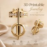 Earrings STL File for 3D Printing, Printable Jewelry Digital Download, DIY Accessories - Image 2
