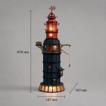 Eddystone Lighthouse Laser Cut Files SvG DxF AI DWG | 3D Puzzle | DIY Wooden Lighthouse Model | Digital Download - Image 5