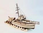 DIY North Sea Fishing Boat Model Kit | Laser Cut Files SVG DxF AI DwG | Nautical Maritime Decor | Digital Download - Image 2