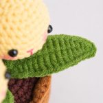 Bear Flower Pot Crochet Pattern PDF, Cute Amigurumi Bear Plant, Yellow Bear Flower Pot Pattern, Handmade Gift Decor - Image 5