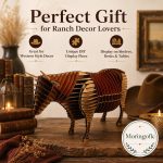 Bull SVG Laser Cut File, 3D Slot Together Bull Display Dxf Eps CDR AI, Western Ranch Decor Digital Download - Image 9