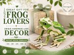 Frog SVG Laser Cut File, 3D Frog Garden Wood Craft Dxf Eps Cdr AI, MDF Plywood Digital Download - Image 4