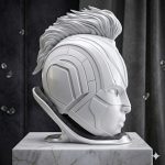 Cosmic Hero Helmet STL File for 3D Printing, Galactic Warrior Cosplay Mask, Superhero Inspired Costume Prop, Digital Download - Image 4