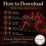 Fire Ant SVG Laser Cut File, 3D Insect Wood Puzzle Dxf Eps CDR AI, Layered Ant Display Digital Download - Image 3