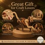 Monkey SVG Laser Cut File, 3D Monkey Wood Puzzle Dxf Eps CDR AI, Jungle Animal Craft Digital Download - Image 9