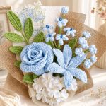 Crochet Flower Bouquet PDF Pattern, Rose Lily Crochet Pattern, Amigurumi Flower Bouquet, DIY Mother’s Day Gift - Image 5