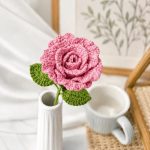 Crochet Rose Pattern PDF, Realistic Crochet Flower Tutorial, Amigurumi Rose Pattern, Handmade Flower Bouquet, Gift Decor - Image 3
