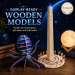 Washington Monument SVG Laser Cut File, Octopus Landmark Display Dxf Eps Cdr AI, Patriotic USA Decor Digital Download - Image 3