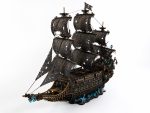 Ghost Ship Wooden Model Kit DIY | Laser Cut Pirate Ship Plans | Dark Fantasy Decor | SvG DxF AI DWG Files - Image 6