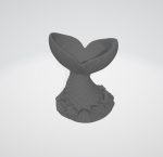 Mermaid Tail Trinket Dish STL File, Ocean Jewelry Tray 3D Print, Coastal Ring Holder, Seashell Decor Digital Download - Image 6