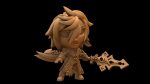 Zhongli Chibi STL File | Anime Figure 3D Print Model | Cute Genshin Inspired Collectible | Digital Download STL - Image 5
