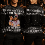 The Cream Of the Crop Macho Man Ugly Christmas Sweater, Macho Man Randy Savage