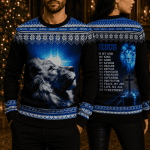 Christian Ugly Christmas Sweater Jesus Is My Everything, Faith Based Holiday Sweatshirt, Religious Gift for Men Women, Cozy Unisex Winter Crewneck