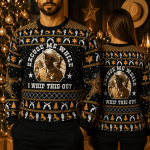 Funny Adult Humor Ugly Christmas Sweatshirt, Witty Holiday Sweatshirt, Sarcastic Xmas Party Gift, Novelty Sweater 1