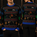 Finish Him! Mortal Kombat Ugly Christmas Sweater