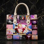 018253 Personalized Vintage Magic Inspired Leather Handbag, Retro - Image 2