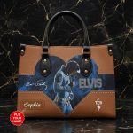 Personalized Vintage Music Inspired Leather Handbag, Retro Rock Style Shoulder Bag, Classic Fashion Purse - Image 2