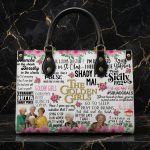 Personalized Vintage Women Leather Handbag, Retro Friendship Inspired Shoulder Bag - Image 2