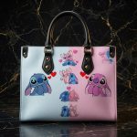 Personalized Cute Cartoon Inspired Leather Handbag, Fantasy Character Shoulder Bag - Image 2