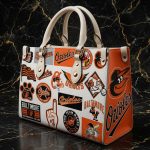 Personalized Football Inspired Leather Handbag and Wallet, Sports Shoulder Bag