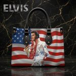 Personalized Vintage Rock Music Leather Handbag, Custom Womens Shoulder Bag, Retro Music Inspired Purse - Image 2