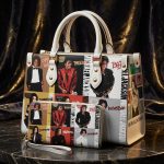 Michael Jackson Leather Handbag, Michael Jackson Lover Handbag, Michael Jackson